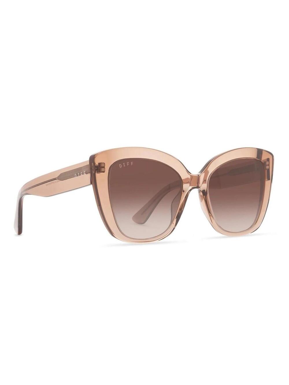 DIFF Aurora Cafe Ole Brown Gradient Sunglasses